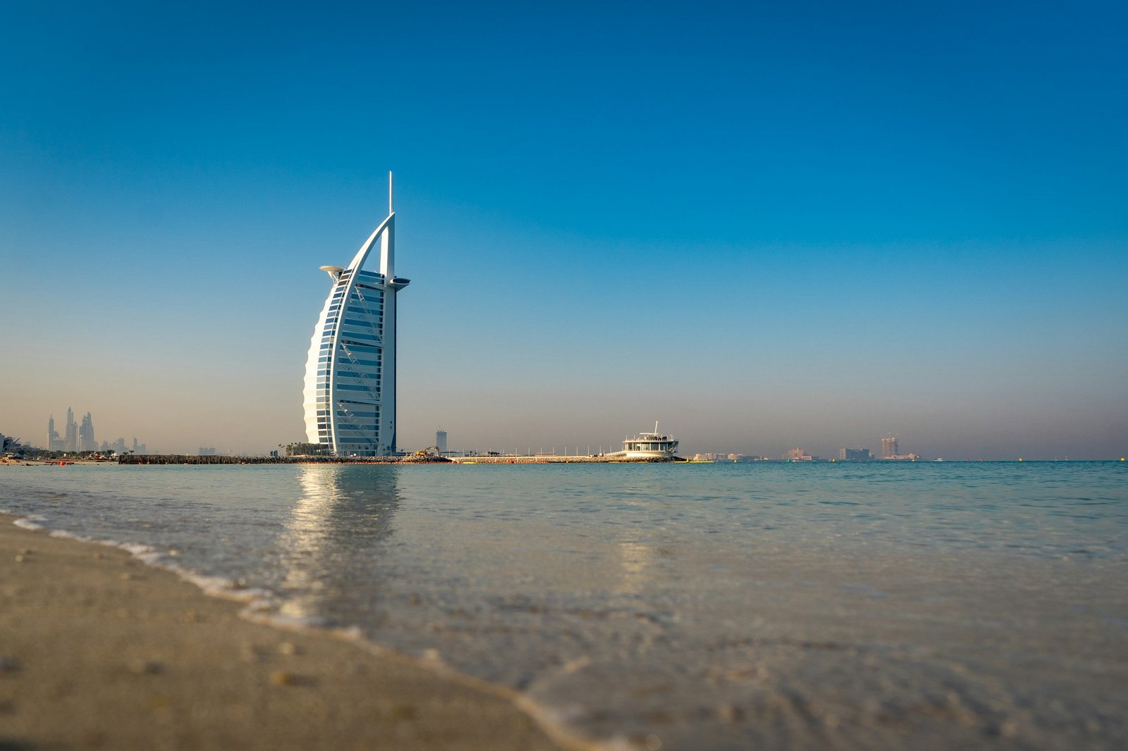 Burj Al Arab on the Dubai coast
